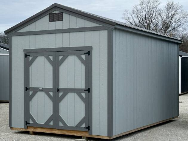 16'' OC 2X6 FLOOR JOISTS


7'8'' SIDEWALL HEIGHT


6' DOUBLE SHED DOORS


4' LOFT AREA