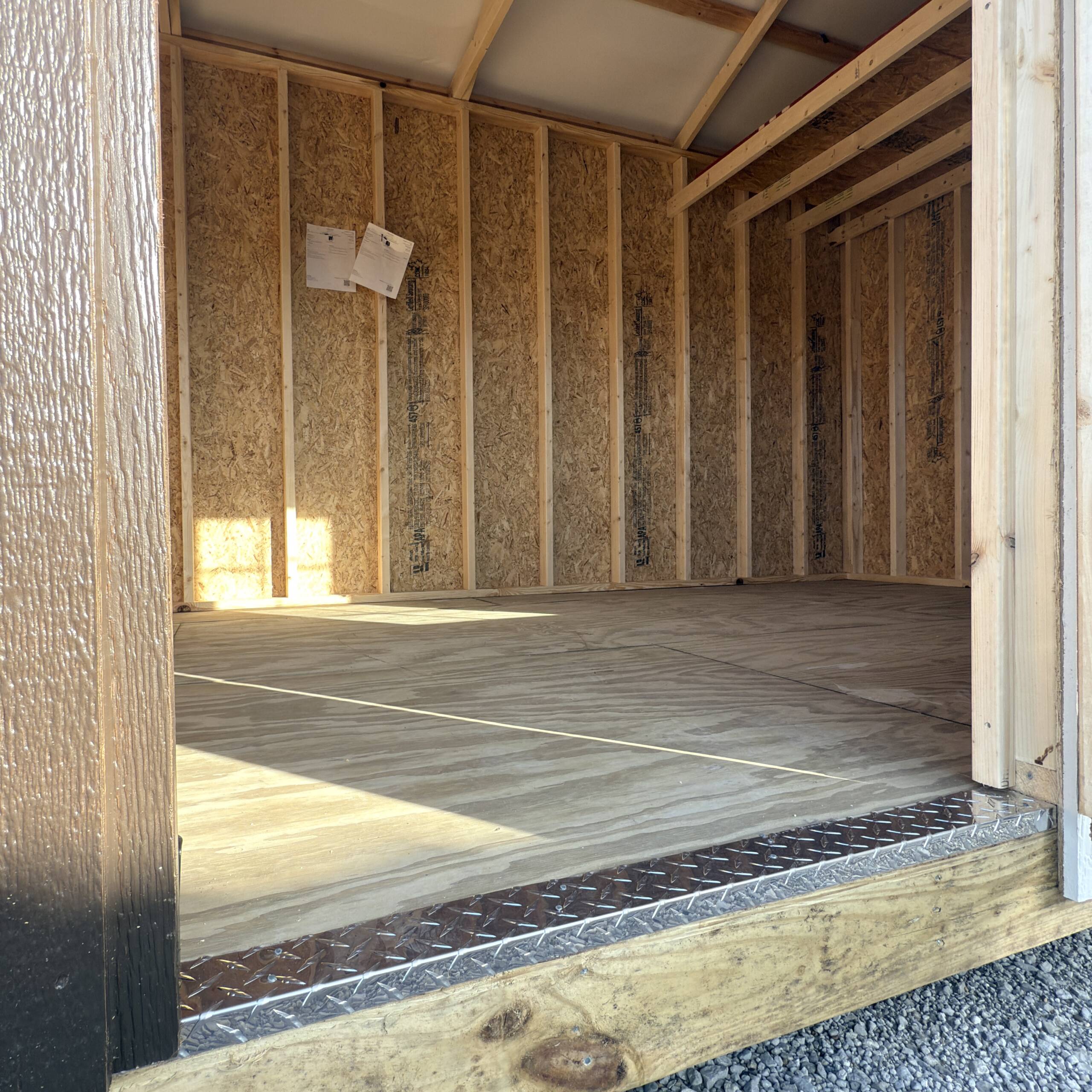 16'' OC FLOOR JOISTS
7'9'' SIDEWALL HEIGHT
6' DOUBLE SHED DOORS W/ TRANSOM WINDOWS
1-2X3 SINGLE PANE WINDOW
4' LOFT AREA - Image 2