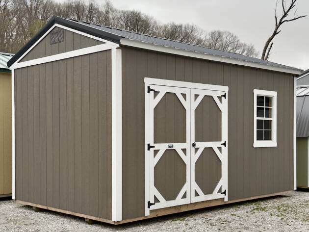 16'' OC FLOOR JOISTS




7'9'' SIDEWALL HEIGHT




6' DOUBLE SHED DOORS (4' SHED DOOR ON 8' WIDE)




1-2X3 SINGLE PANE WINDOW




4' LOFT AREA