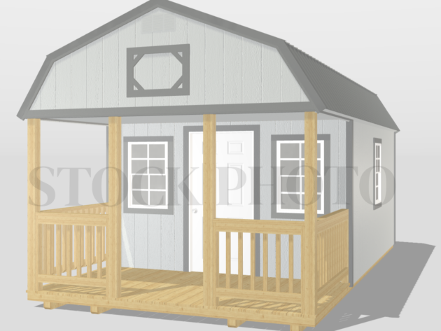 Lofted Cabin 12 x 24