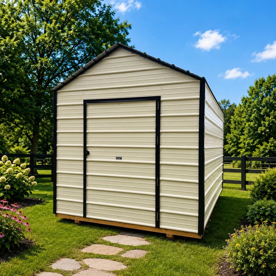 Shed Gal knows your backyard has officially entered its “I can’t keep living
like this” era, so this 8×10 Economy Shed for $2,195 + tax, NOW 5% OFF, is here
to restore order, dignity, and maybe even your walkway.
⭐ Features You’ll Actually Appreciate
This shed is perfect for anyone who’s tired of the garage judging them every
time the door opens.
8×10 footprint that fits almost anywhere
Built tough for Kentucky & Tennessee’s “sunny, windy, stormy, all‑before‑noon”
weather
Perfect for tools, totes, lawn gear, and that mystery pile you swear isn’t yours
Clean, simple exterior that makes your yard look instantly more grown‑up
Zero drama - just dependable storage
It’s basically the storage version of finally getting your life together… but
without the emotional effort.
Delivery & Payment Options
FREE delivery within 40 miles
Rent‑to‑Own options available
No credit check
First month’s payment delivers your building
Because storage shouldn’t require a credit score that sparkles.
Visit Shed Gal
6473 Nashville Rd.
Franklin, KY. 42134
Hours:
Tuesday – Friday 9AM to 5PM, Saturday 9AM to 3PM
Sunday & Monday by appointment
A cute, dependable shed that helps you reclaim your space - and your sanity -
with zero hassle.