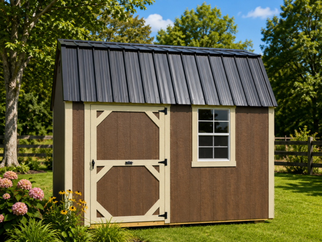 Lofted Garden Shed 8 x 12