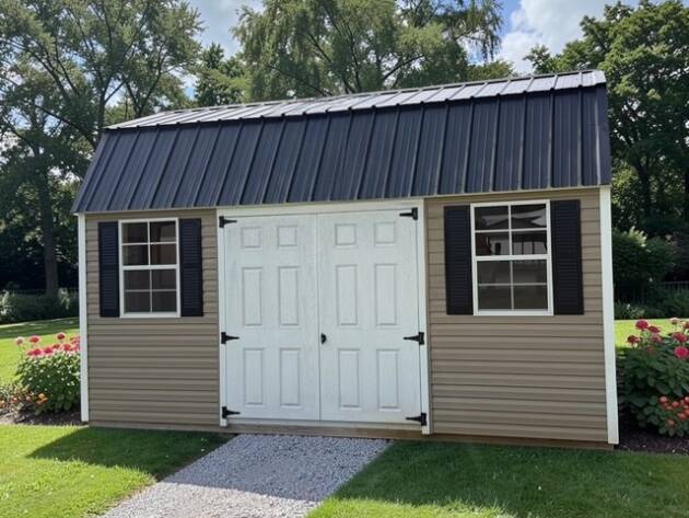 Hot off the delivery truck and already turning heads… this 10x16 Lofted Garden
Shed from Shed Gal is giving “backyard upgrade” energy in all the right ways.
Clean, classy, and ready to work (or relax), this one checks every box.




And yes… it’s a brand new 2023 model marked down 15% — because who doesn’t love
a smart deal that still feels like a glow-up?




✨ Why This One Stands Out:

✔️ Generous 10x16 size – room to store, create, or escape

✔️ Elegant Vinyl Pebble Clay siding with Vinyl White trim – soft, neutral, and
timeless

✔️ Black metal roof – bold contrast with long-lasting durability

✔️ (2) 2x3 single pane windows – let that natural light pour in ☀️

✔️ 72” Vinyl Double Slab Door – wide, easy access for all your bigger items

✔️ Lofted Garden design – extra overhead storage without sacrificing floor space




  Pricing:

  $5,303.87 (DEEP DISCOUNT for this new 2023 model!)

  NOW another 5% OFF!!




  The Extras:

✔️ FREE delivery & setup available

✔️ Financing & Rent-To-Own options available




This one has that “pull into the driveway and admire it for a second” kind of
charm… but don’t wait too long, because it won’t stay parked here forever.




  Hours:

Tuesday – Friday: 9:00 AM – 5:00 PM

Saturday: 9:00 AM – 3:00 PM

Closed Sunday & Monday (appointments available upon request)




  Shed Gal 6473 Nashville Rd., Franklin, KY. 42134




Your backyard just found its upgrade… and it’s wearing Pebble Clay like a pro.