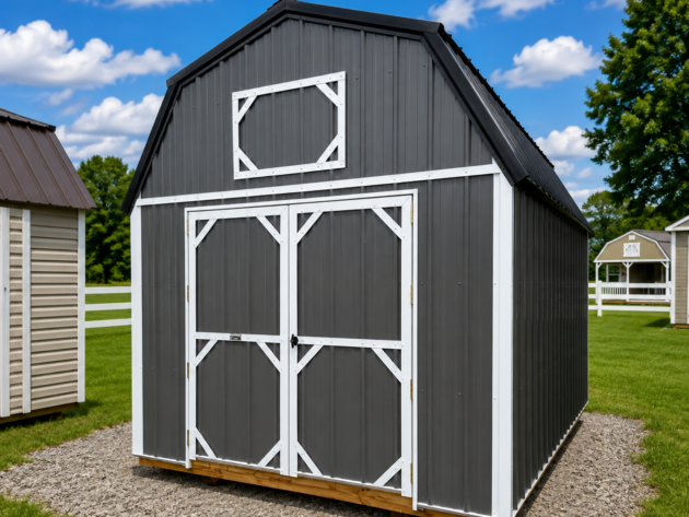 Lofted Barn Shed 10x16