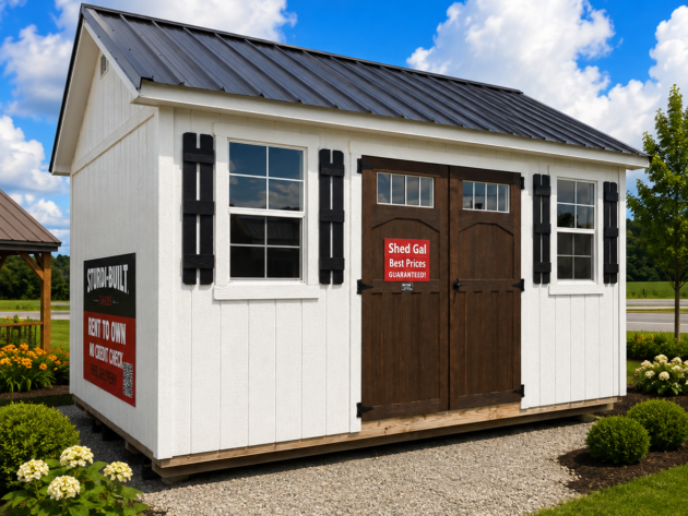 Premium Garden Shed 12 x 24