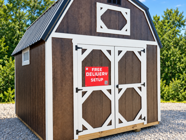 Lofted Barn Shed 10 x 12